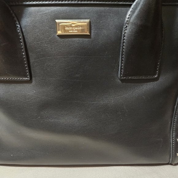 Kate Spade Black and Gray Handbag - Picture 2 of 10